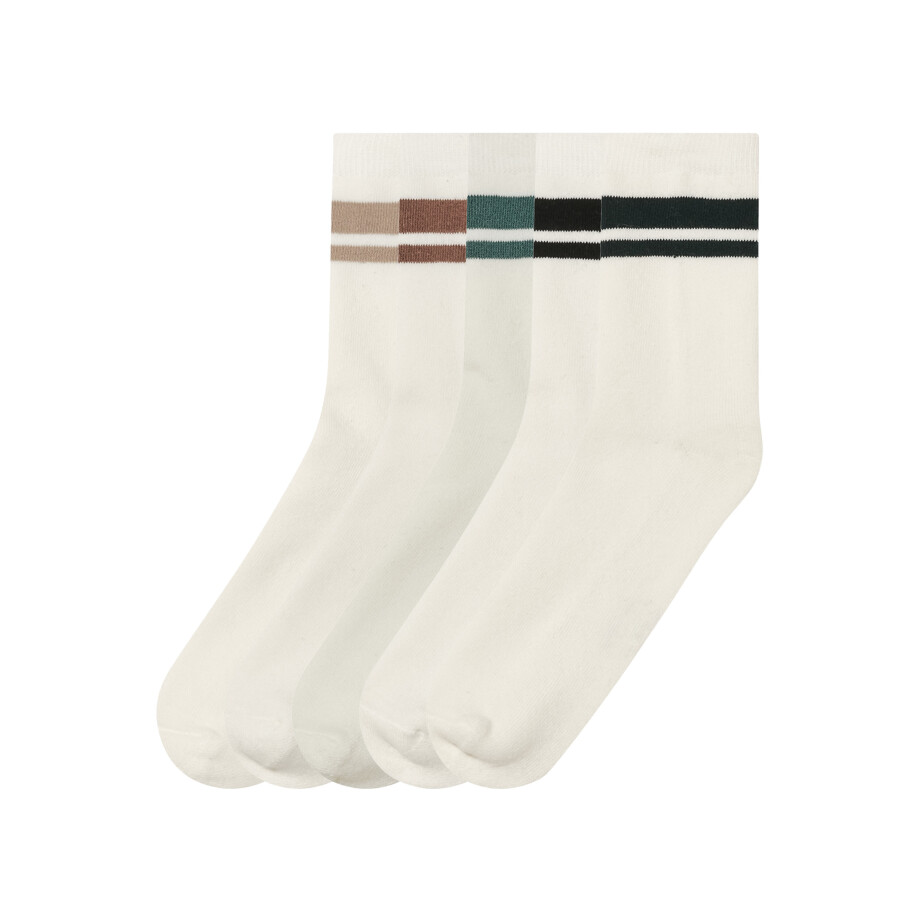 pepperts! 5 paar kinder thermosokken (27-30, Wit) pepperts! 5 paar kinder thermosokken (27-30, Wit) afbeelding 1