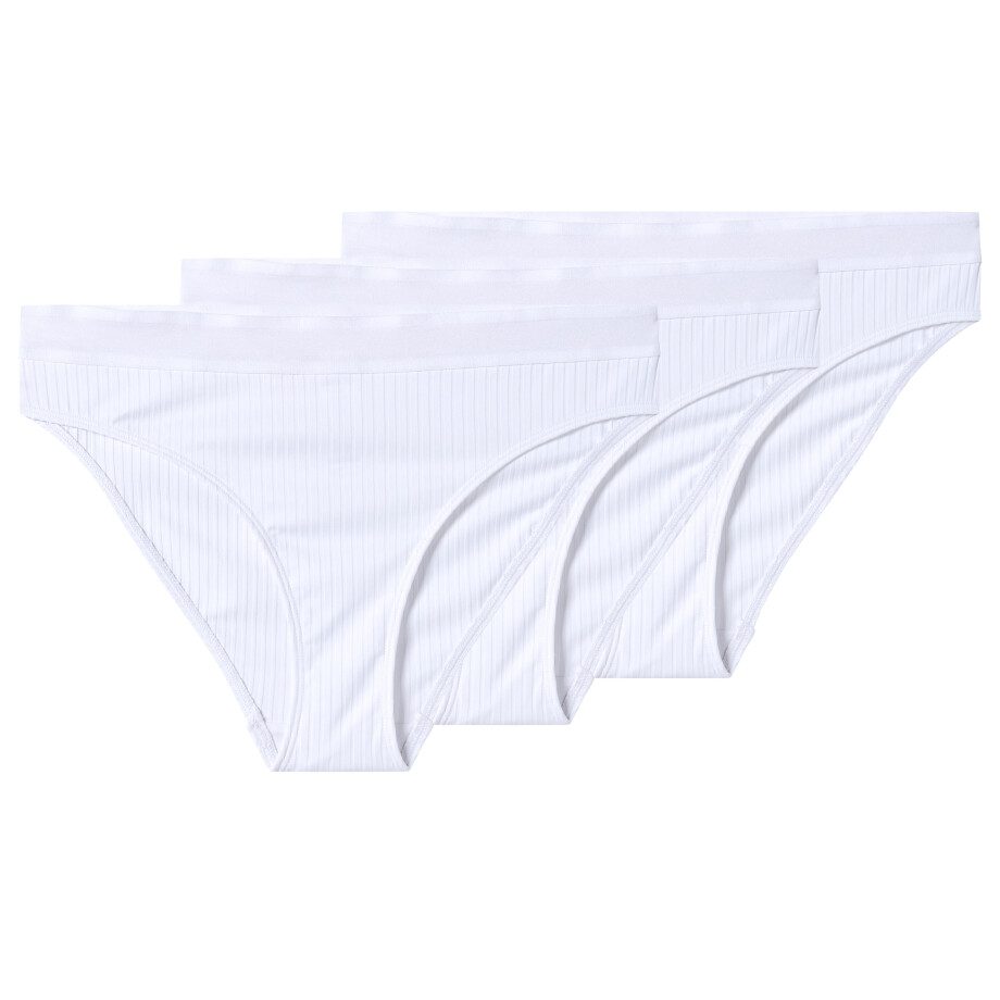 esmara Set van 3 dames onderbroeken (Wit, M (40/42)) esmara Set van 3 dames onderbroeken (Wit, M (40/42)) afbeelding 1