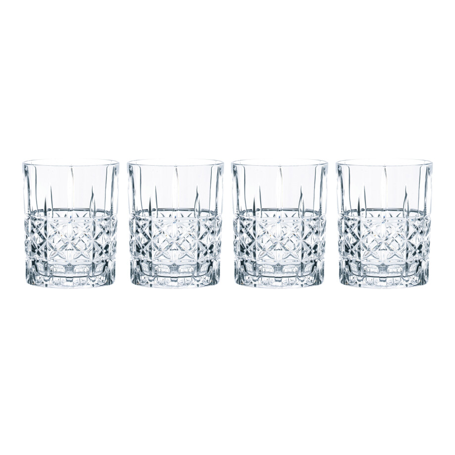 SPIEGELAU 4 whiskyglazen of 4 long drink glazen (Whisky) afbeelding 