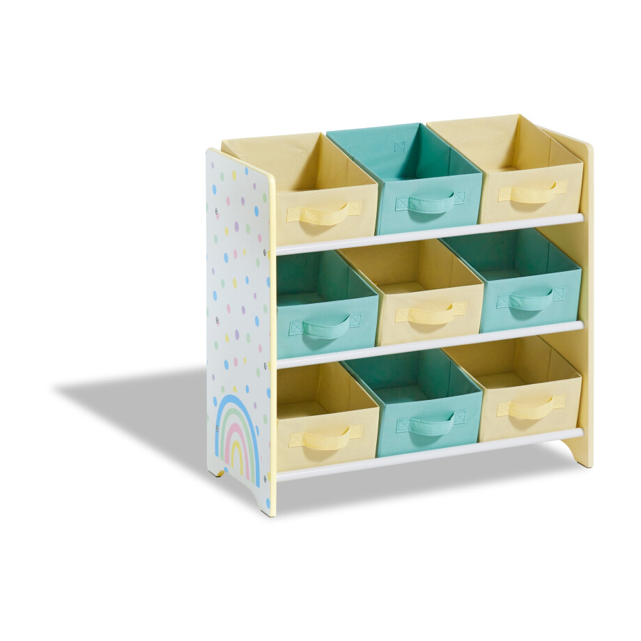 LIVARNO home Opbergrek (regenboog/geel) LIVARNO home Opbergrek (regenboog/geel) afbeelding 1