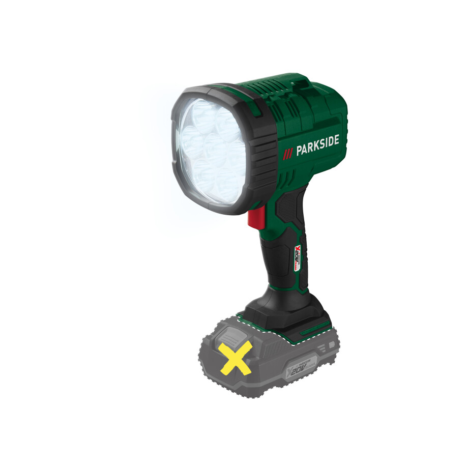 PARKSIDE Accu-LED-handlamp 20 V zonder accu en lader PARKSIDE Accu-LED-handlamp 20 V zonder accu en lader afbeelding 1