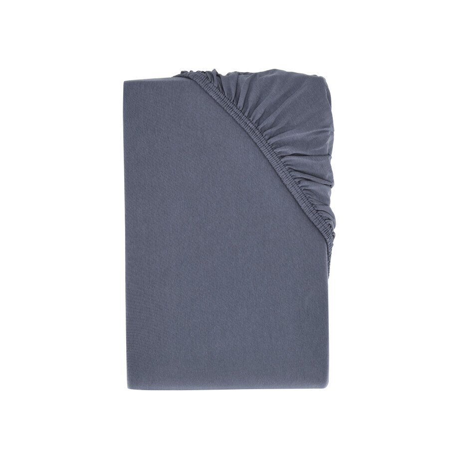 LIVARNO home Hoeslaken 90-100 x 200 cm (Blauw) afbeelding 1