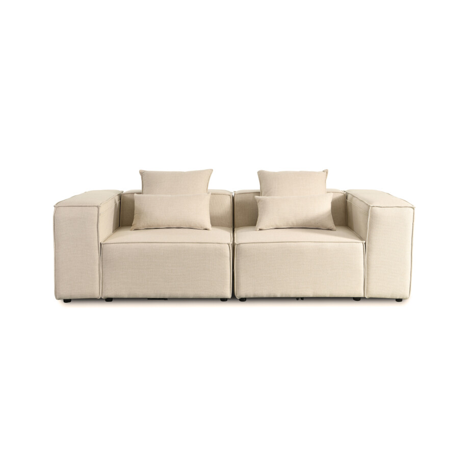 HOME DELUXE Bank Verona (S, Beige) HOME DELUXE Bank Verona (S, Beige) afbeelding 1