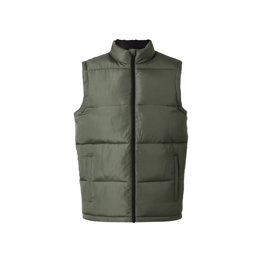 esmara Men Heren bodywarmer (Groen, S) afbeelding 1