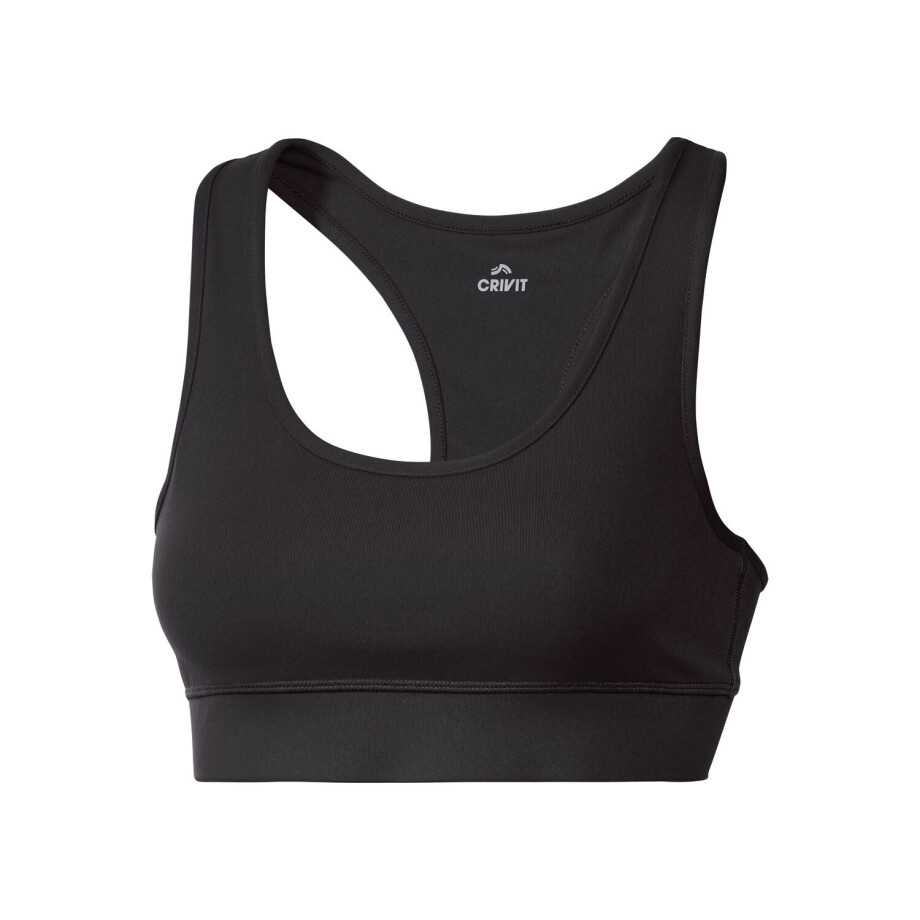 CRIVIT Dames sport-BH (Zwart, XS (32/34)) afbeelding 1