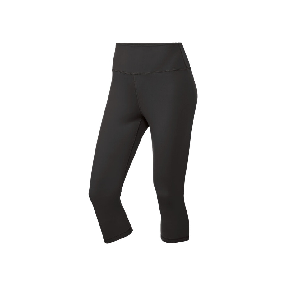 CRIVIT Dames driekwart sportlegging (Zwart, S (36/38)) afbeelding 1