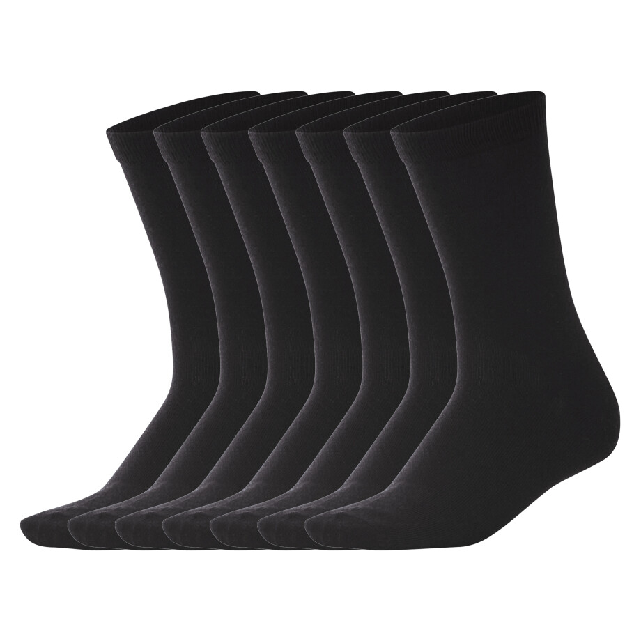 esmara 7 Paar dames sokken (Zwart, 39-42) afbeelding 1