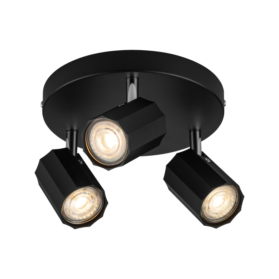 LIVARNO home Plafondlamp (Plafondlamp, mat zwart) afbeelding 1