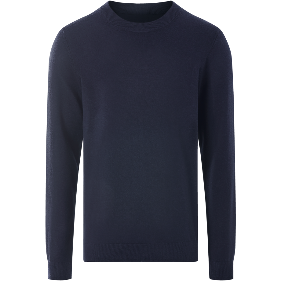 ESMARA MEN Heren fijngebreide trui (Marineblauw, M) afbeelding 1