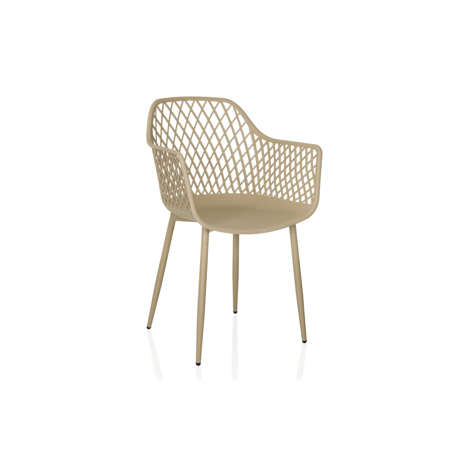 hjh LIVING Stoel Begio L (Beige) afbeelding 1