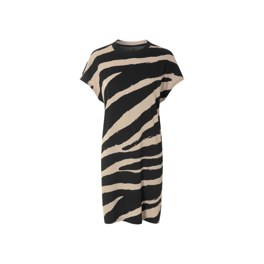 esmara Dames jurk (Zwart/beige, XS (32/34)) afbeelding 1