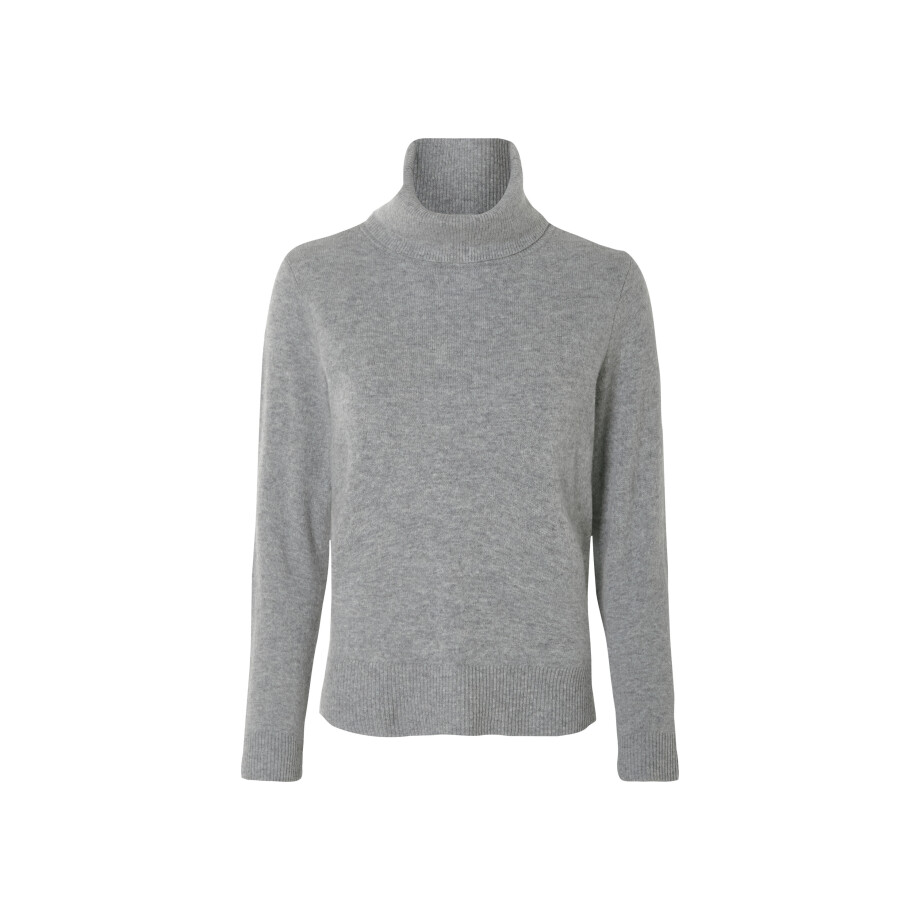 esmara Kasjmier dames trui (Grijs, XS (32/34)) afbeelding 1