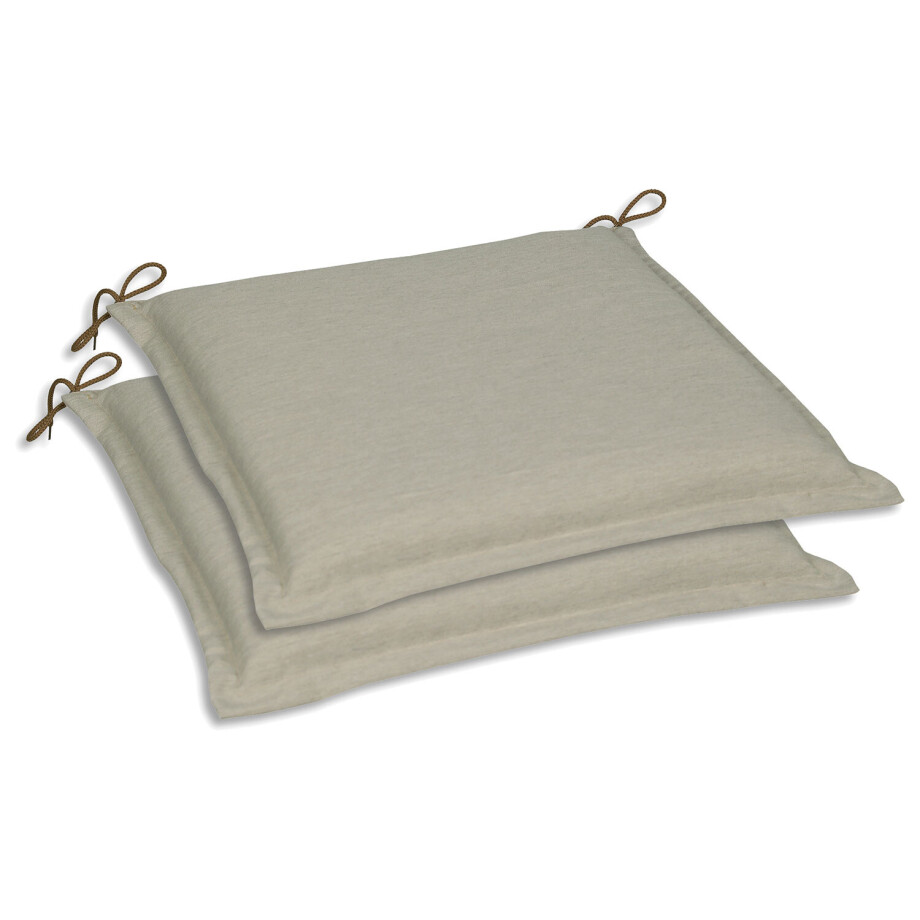 GO-DE Textil Tuinkussen (Set van 2 kussens, Beige) GO-DE Textil Tuinkussen (Set van 2 kussens, Beige) afbeelding 1