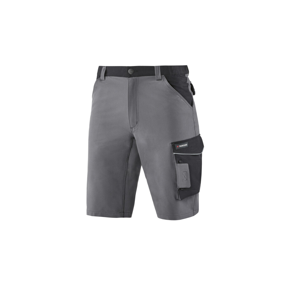 PARKSIDE Korte heren werkbroek (Grijs, S) PARKSIDE Korte heren werkbroek (Grijs, S) afbeelding 1