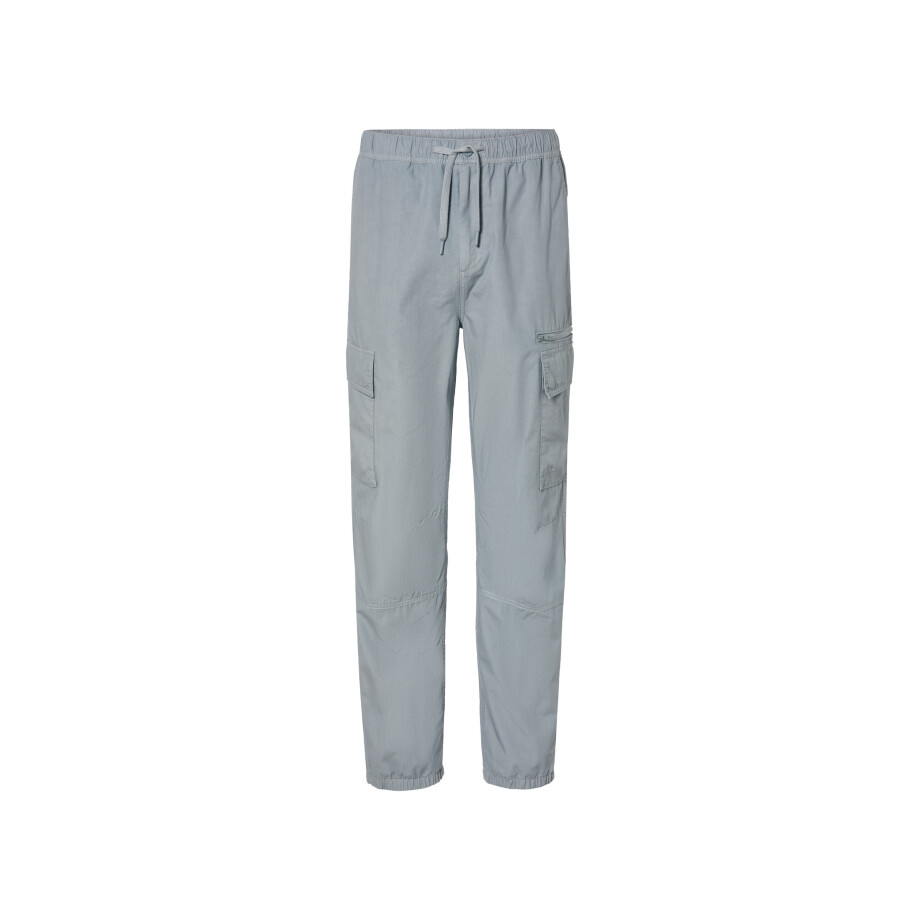 LIVERGY Heren cargobroek (Grijs, XL) afbeelding 1