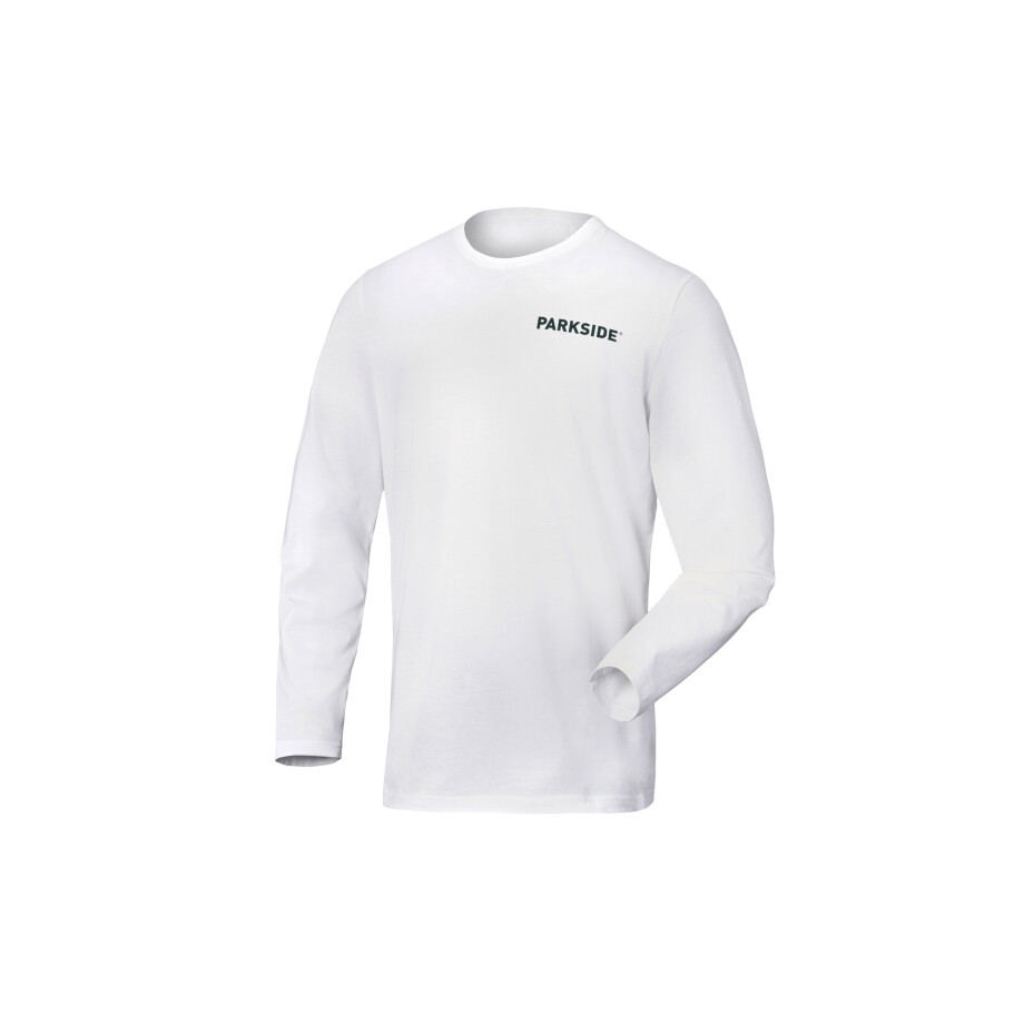 PARKSIDE Heren longsleeve, Fan Edition (wit, XL) PARKSIDE Heren longsleeve, Fan Edition (wit, XL) afbeelding 1