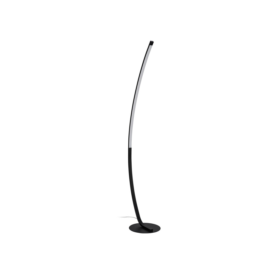 LIVARNO home Staande lamp met touchdimmer (Strik/zwart) afbeelding 