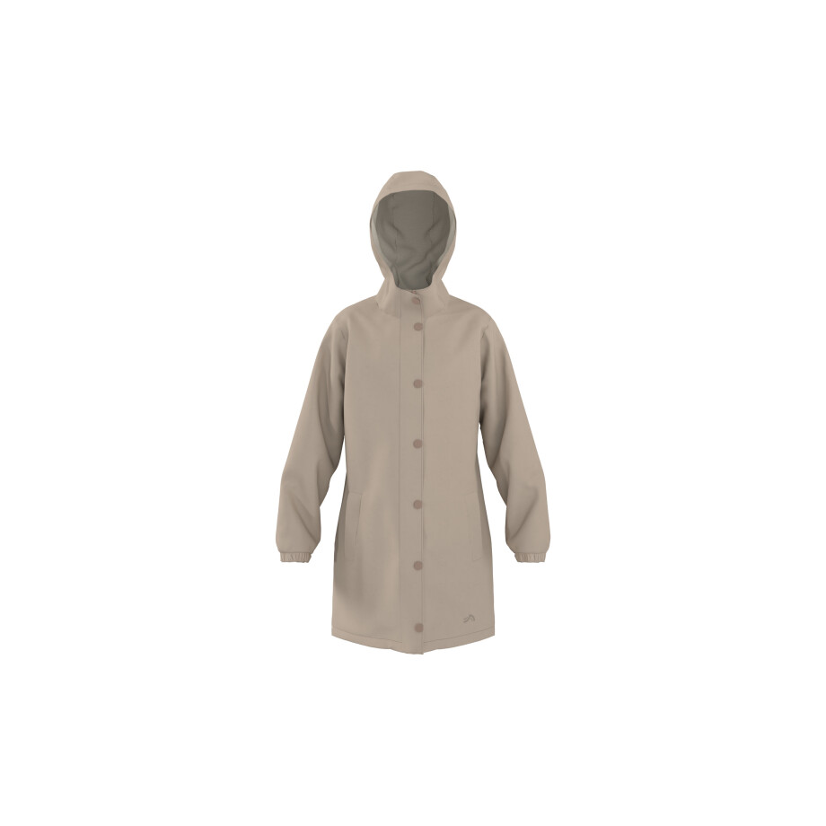 CRIVIT Kinder gevoerde regenjas (Beige, 134/140) afbeelding 1