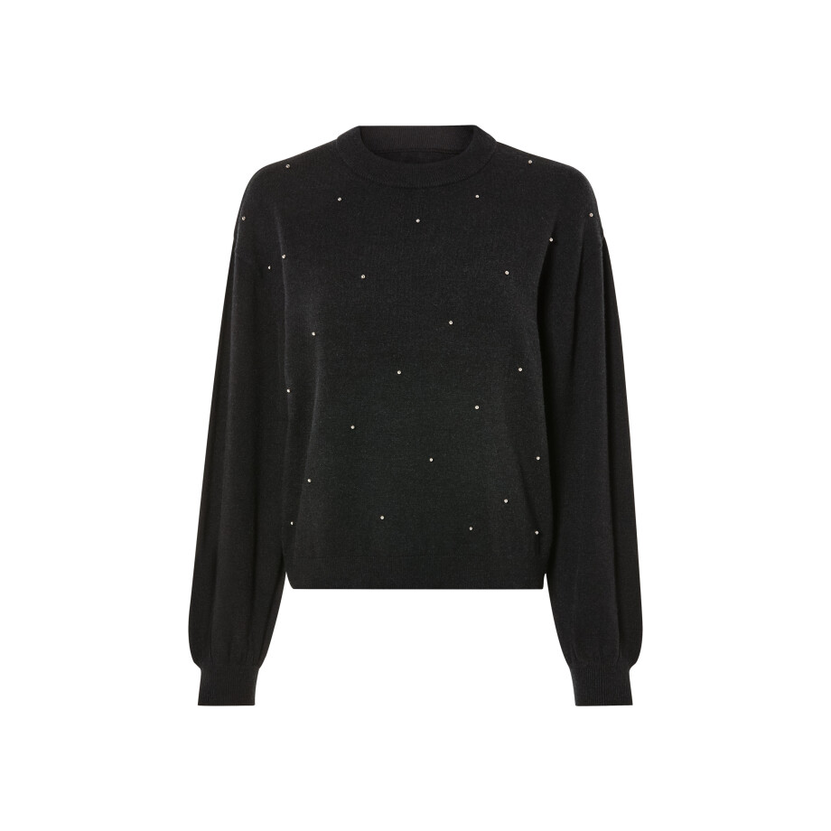 esmara Gebreide dames trui (Zwart, XS (32/34)) afbeelding 1