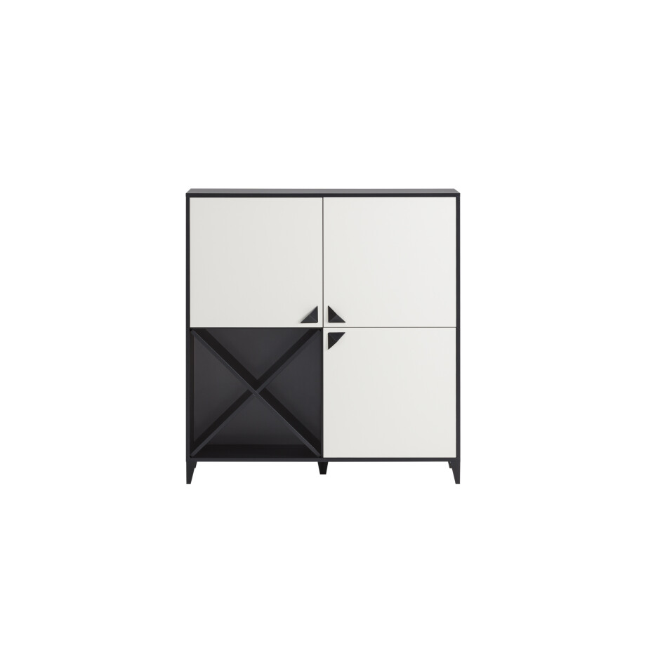 Schildmeyer Kast Looks Classic (zwart mat beige) afbeelding 1