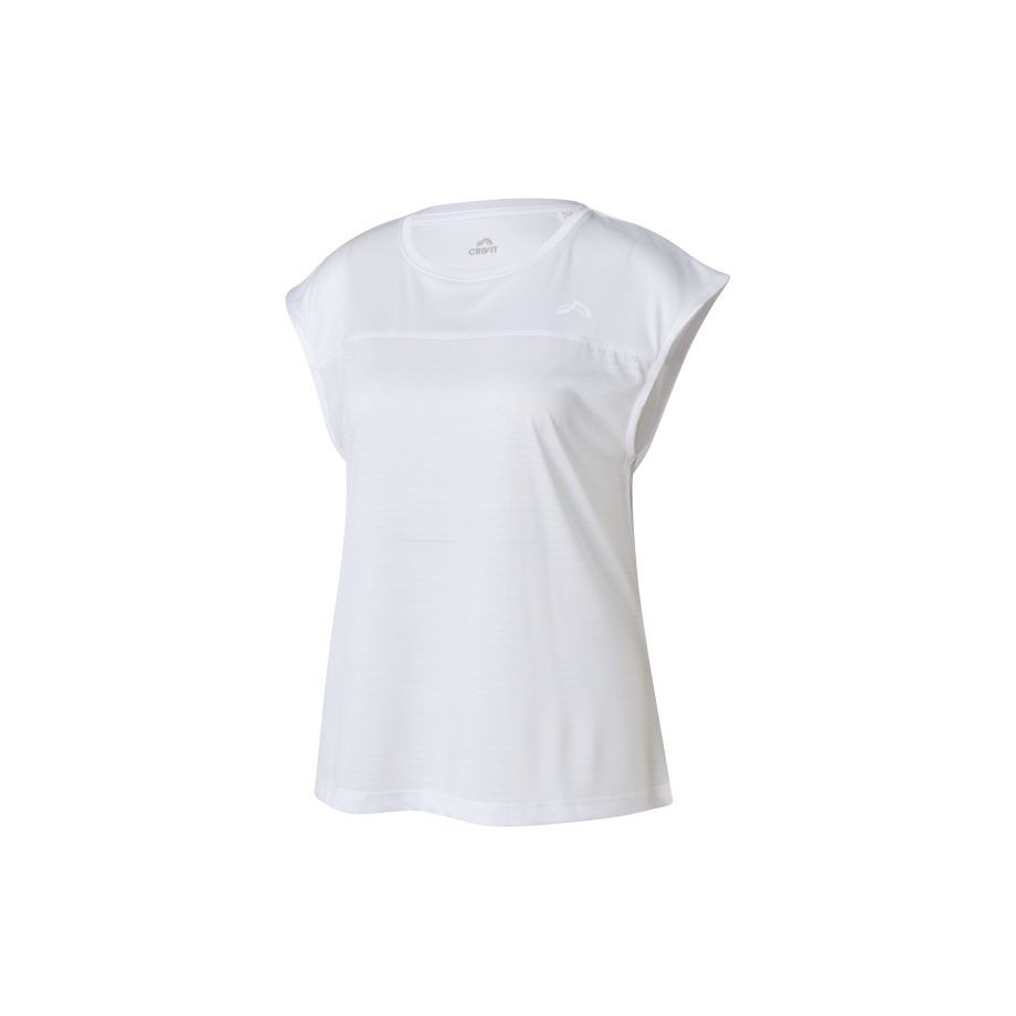 CRIVIT Dames sportshirt (Wit, M (40/42)) afbeelding 1