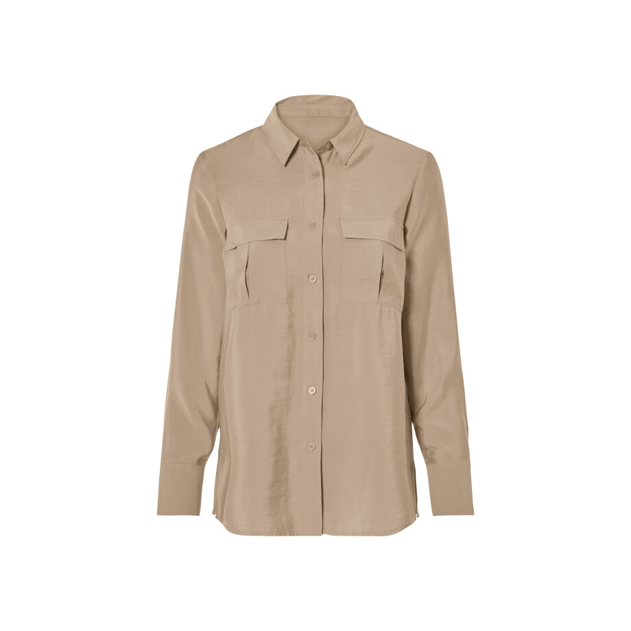 esmara Dames blouse (Beige, 42) afbeelding 1