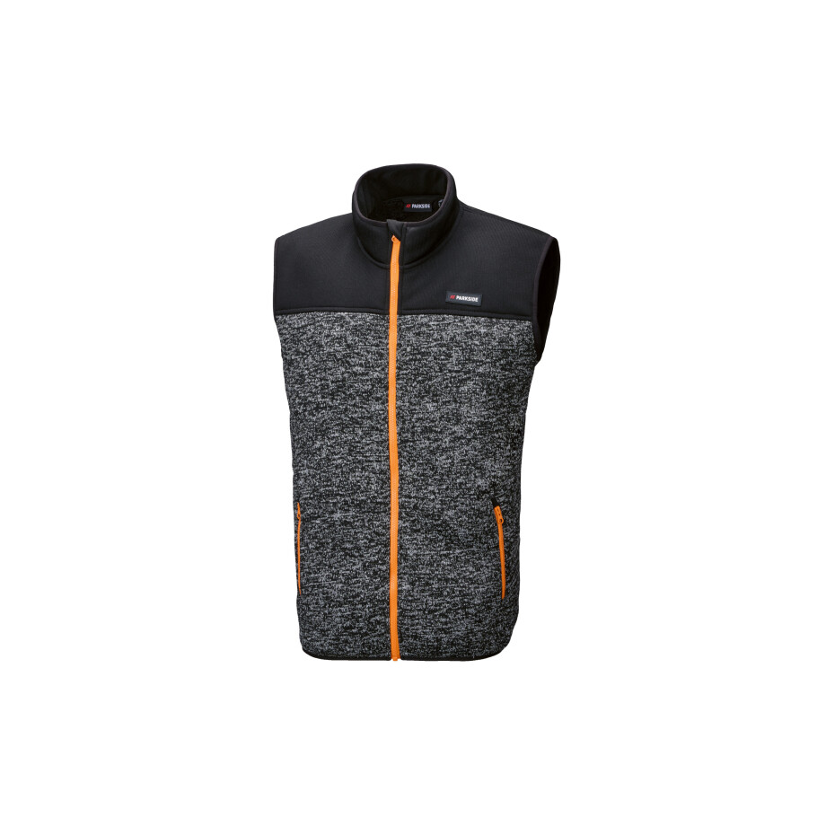 PARKSIDE Heren fleece bodywarmer (Zwart, XXL) PARKSIDE Heren fleece bodywarmer (Zwart, XXL) afbeelding 1