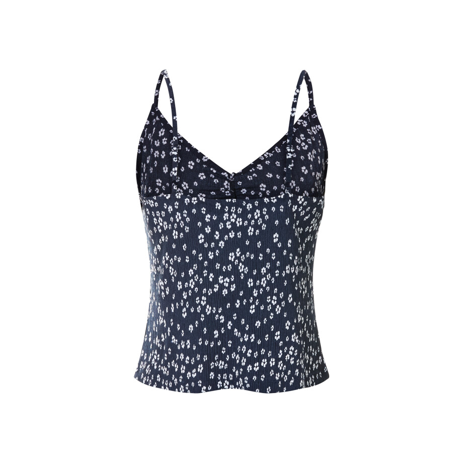 esmara Dames top (Donkerblauw/wit, XS (32/34)) afbeelding 1