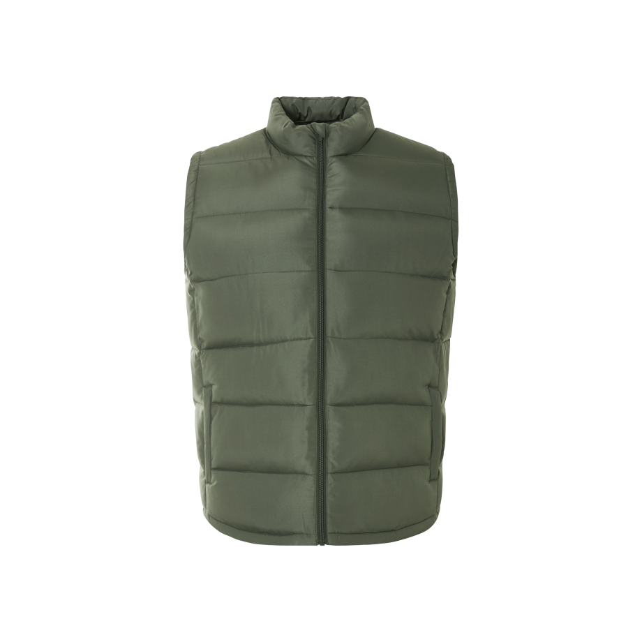 esmara Men Heren bodywarmer - plus size (Groen, 4XL) afbeelding 1