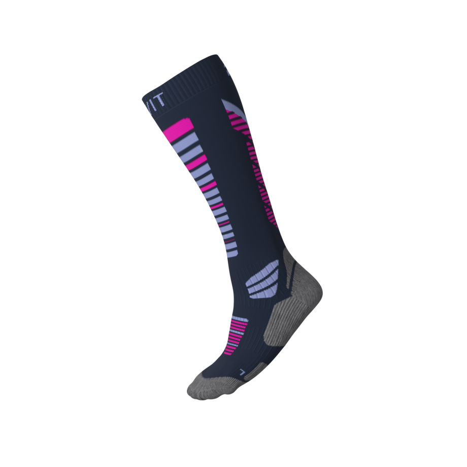 CRIVIT Premium kinder skisokken (Roze, 35-36) afbeelding 1