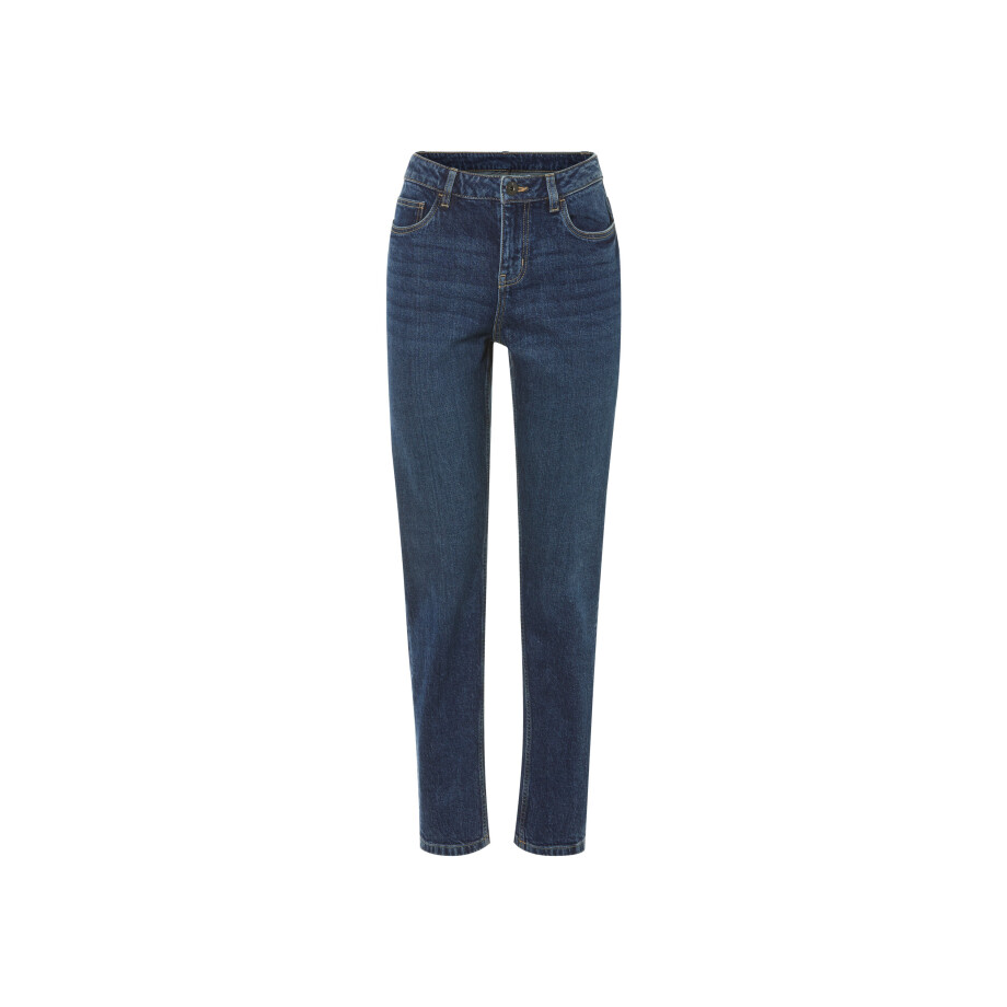 esmara Dames jeans - Straight Fit (Blauw, 34 (lange lengte)) afbeelding 1