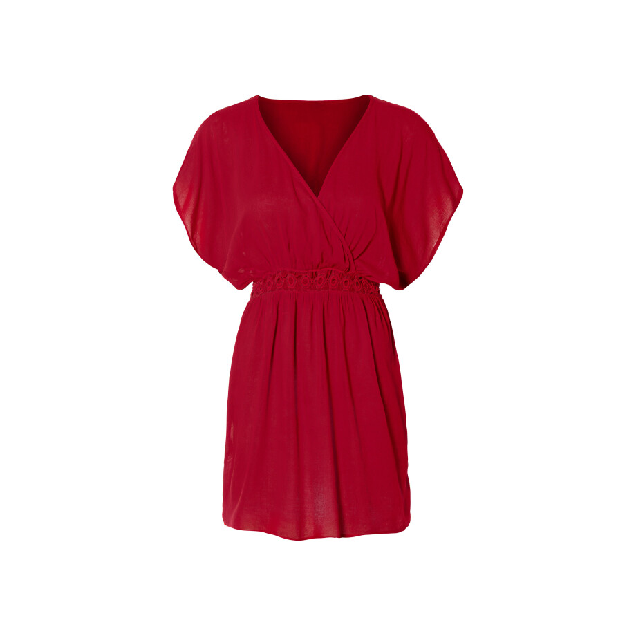 esmara Dames strandtuniek (L (44/46), Rood) afbeelding 1