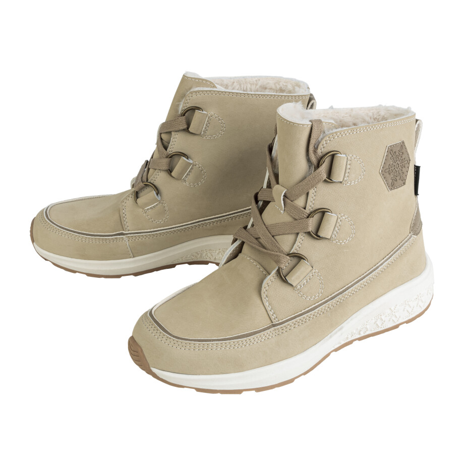 esmara Dames winterlaarzen (Beige, 37) afbeelding 1
