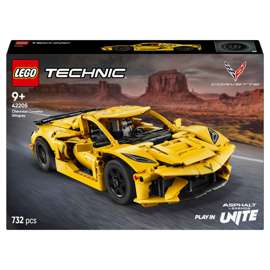 LEGO Technic 42205 Chevrolet Corvette Stingray afbeelding 1