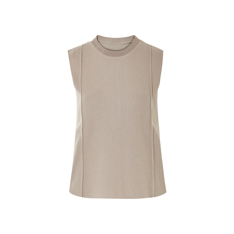 esmara Dames top (Beige, S (36/38)) afbeelding 1