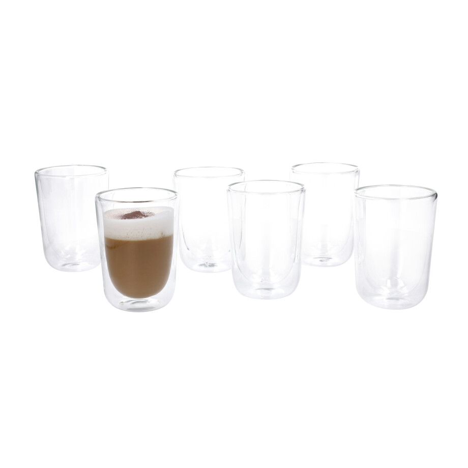 SILVERCREST Dubbelwandige glazen (Cappuccino 6 stuks) afbeelding 1