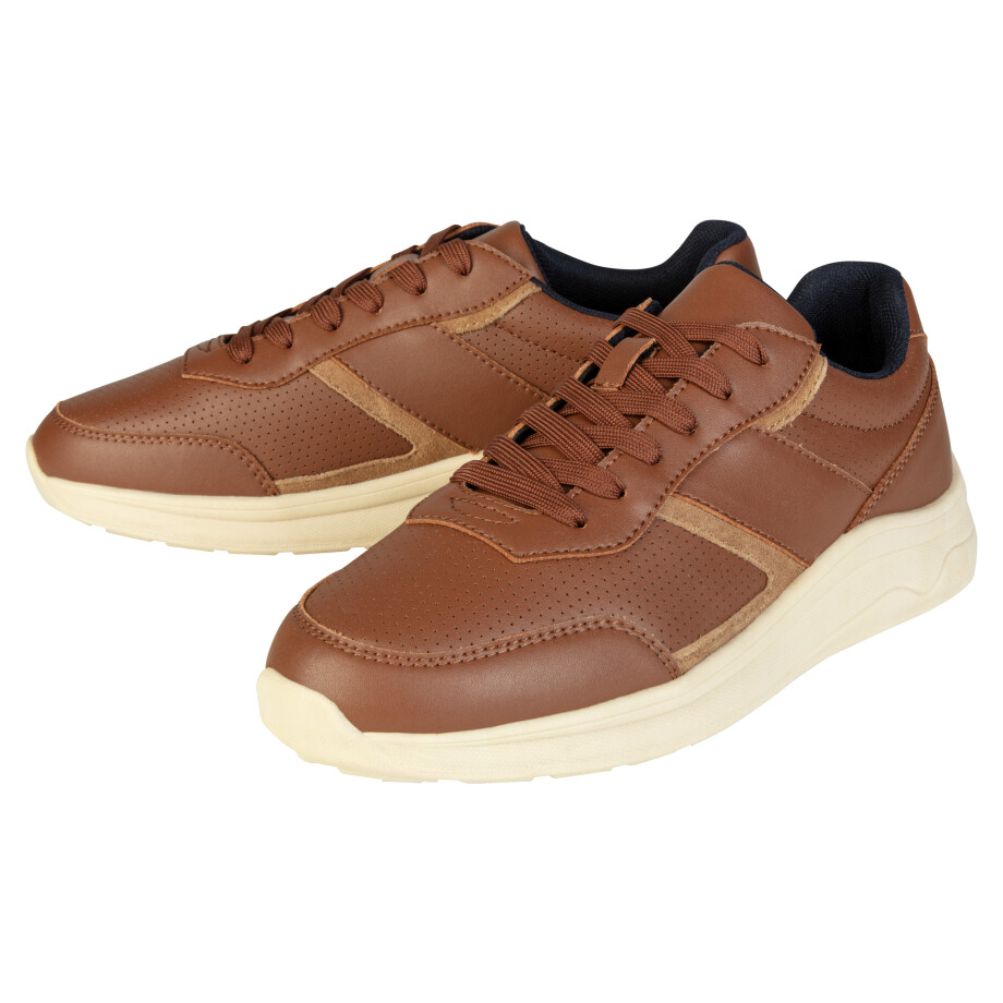 LIVERGY Heren schoenen (Bruin, 45) LIVERGY Heren schoenen (Bruin, 45) afbeelding 1