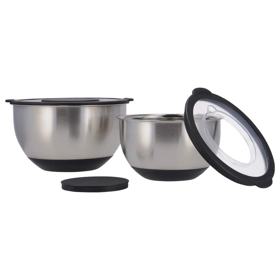 SILVERCREST RVS schalen (Spatbeschermdeksel) afbeelding 