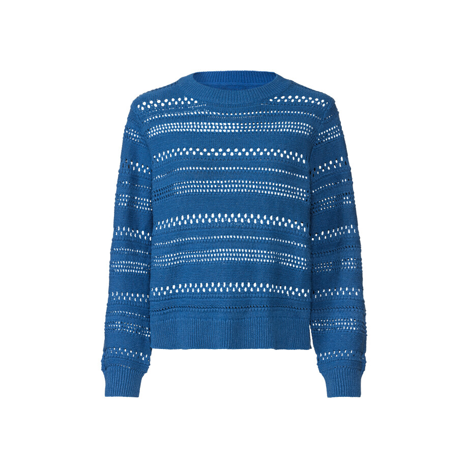 esmara Dames pullover (M (40/42), Blauw) esmara Dames pullover (M (40/42), Blauw) afbeelding 1