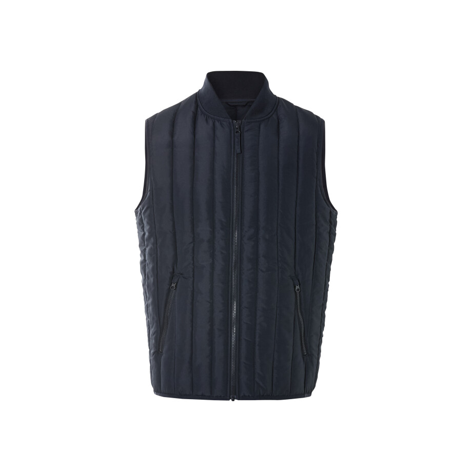 LIVERGY Heren bodywarmer (Marineblauw, S) afbeelding 1