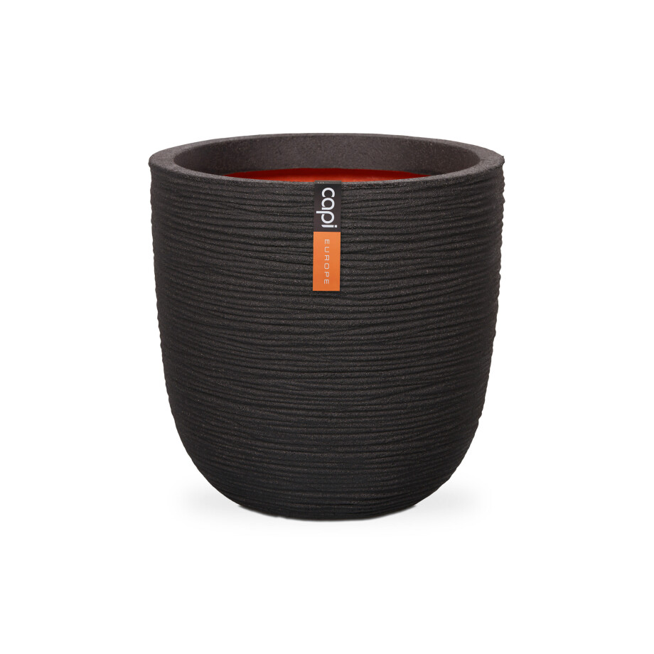 CAPI EUROPE Bloempot (35 x 34 cm, Zwart) CAPI EUROPE Bloempot (35 x 34 cm, Zwart) afbeelding 1