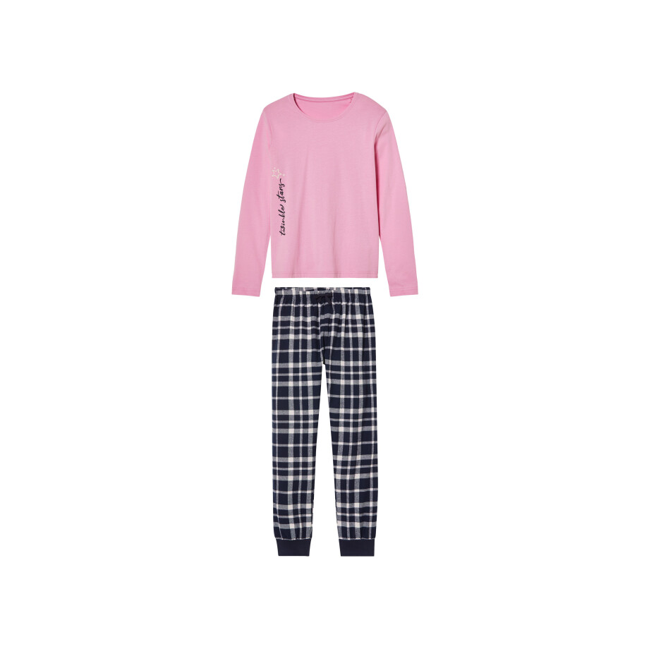 pepperts! Kinder pyjama (146/152, Roze) afbeelding 1