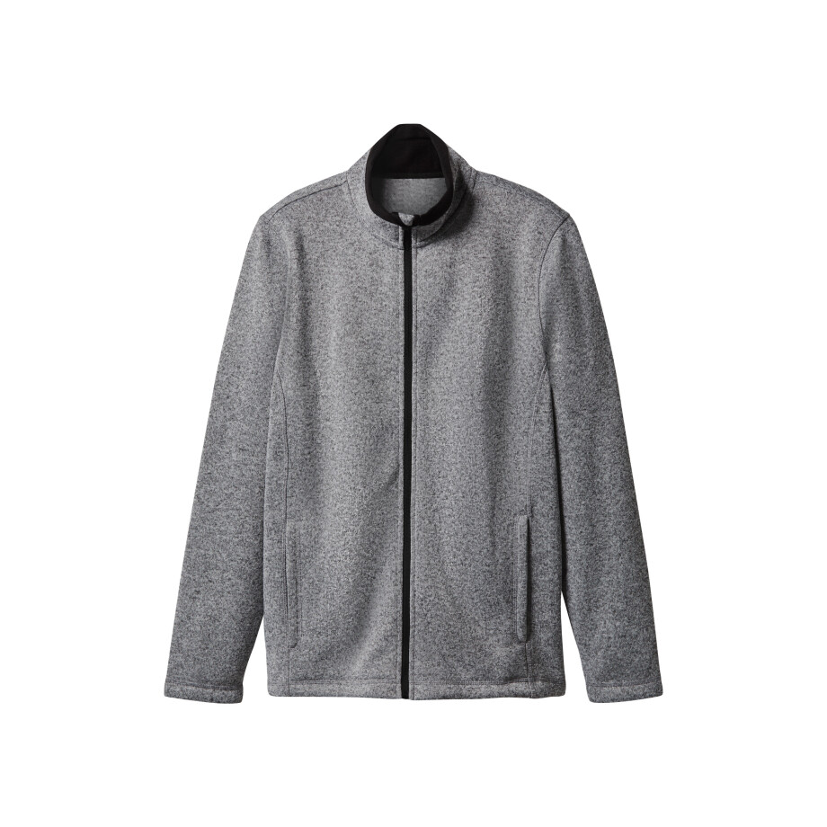 esmara Men Fleece heren vest (Grijs, S) esmara Men Fleece heren vest (Grijs, S) afbeelding 1