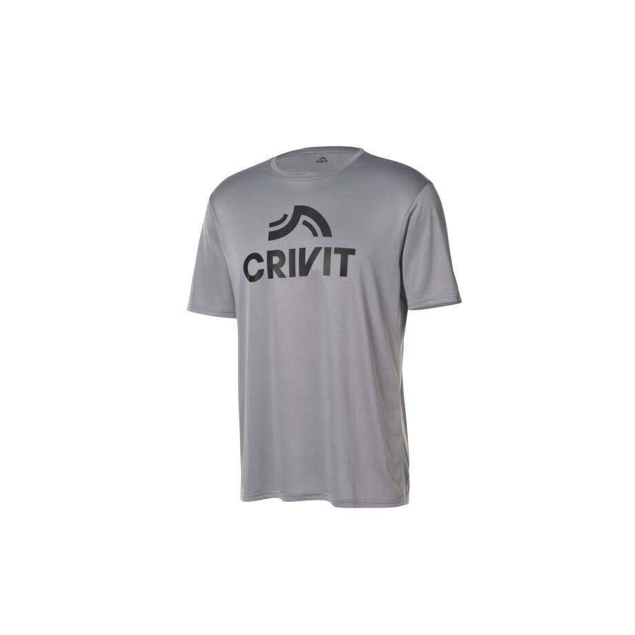 CRIVIT Heren sportshirt (Grijs, M) afbeelding 1