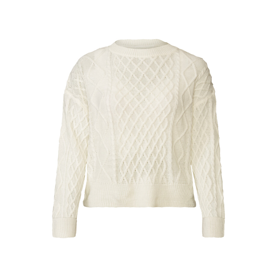 esmara Dames trui (L (44/46), Wit) afbeelding 1