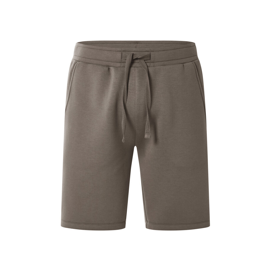 ESMARA MEN Heren sweatshorts van scubastof (Bruin, S) ESMARA MEN Heren sweatshorts van scubastof (Bruin, S) afbeelding 1