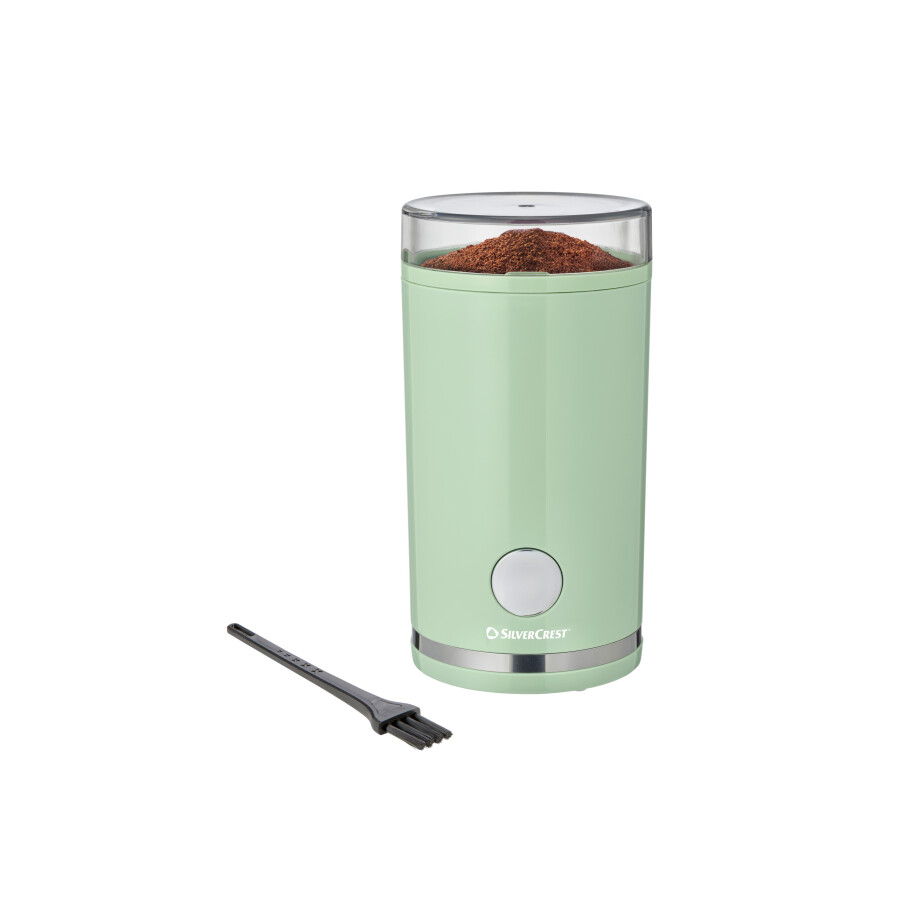 SILVERCREST Elektrische koffiemolen, voor 70 g koffiebonen (Mint) SILVERCREST Elektrische koffiemolen, voor 70 g koffiebonen (Mint) afbeelding 1