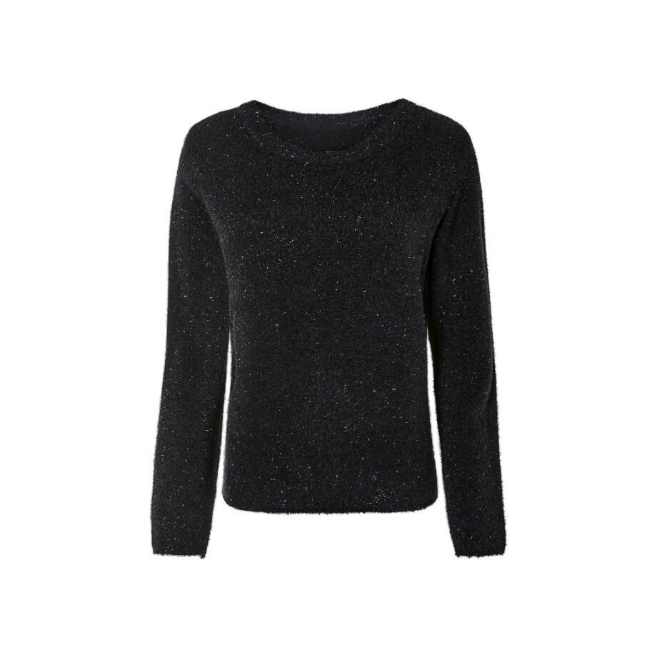 esmara Gebreide dames trui (S (36/38), Zwart) afbeelding 1