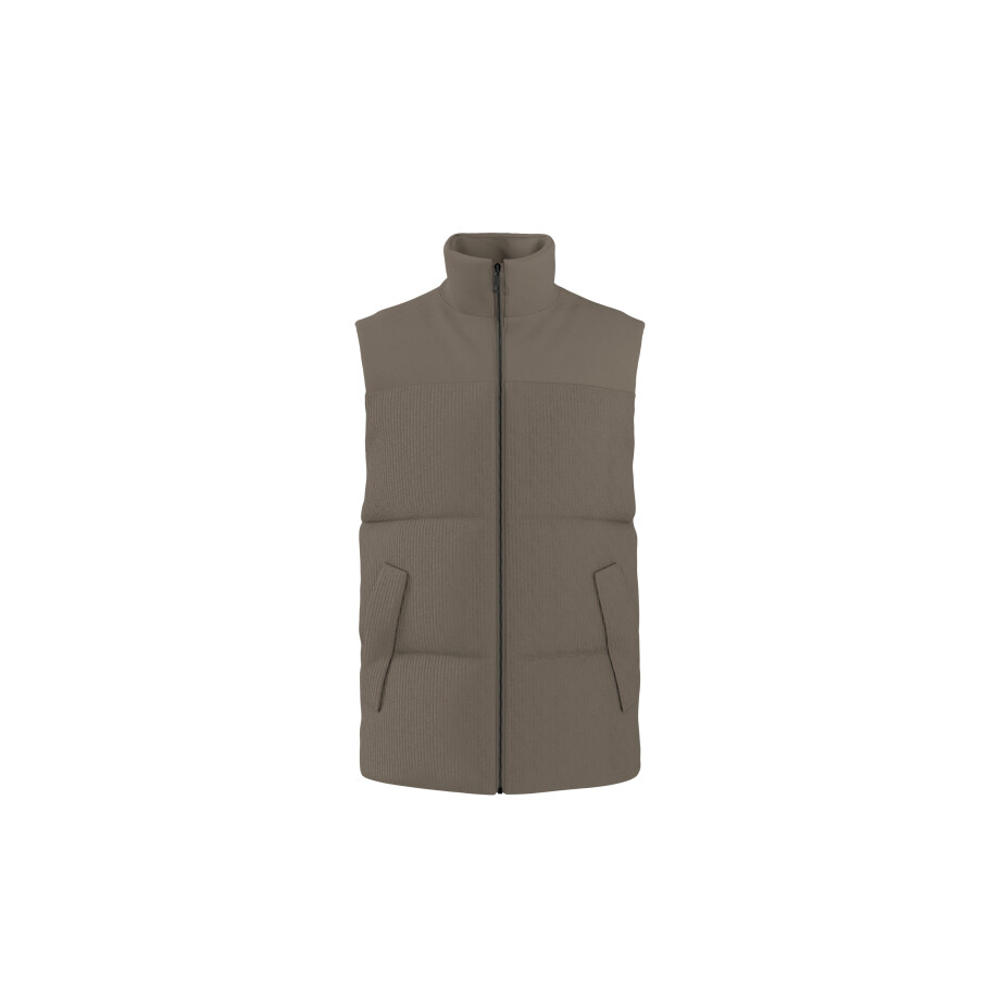 ESMARA MEN Heren corduroy bodywarmer (Beige, L) afbeelding 1