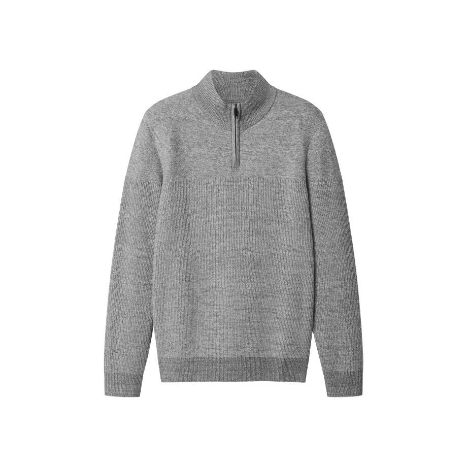 esmara Men Gebreide heren trui (Grijs, XXL) esmara Men Gebreide heren trui (Grijs, XXL) afbeelding 1